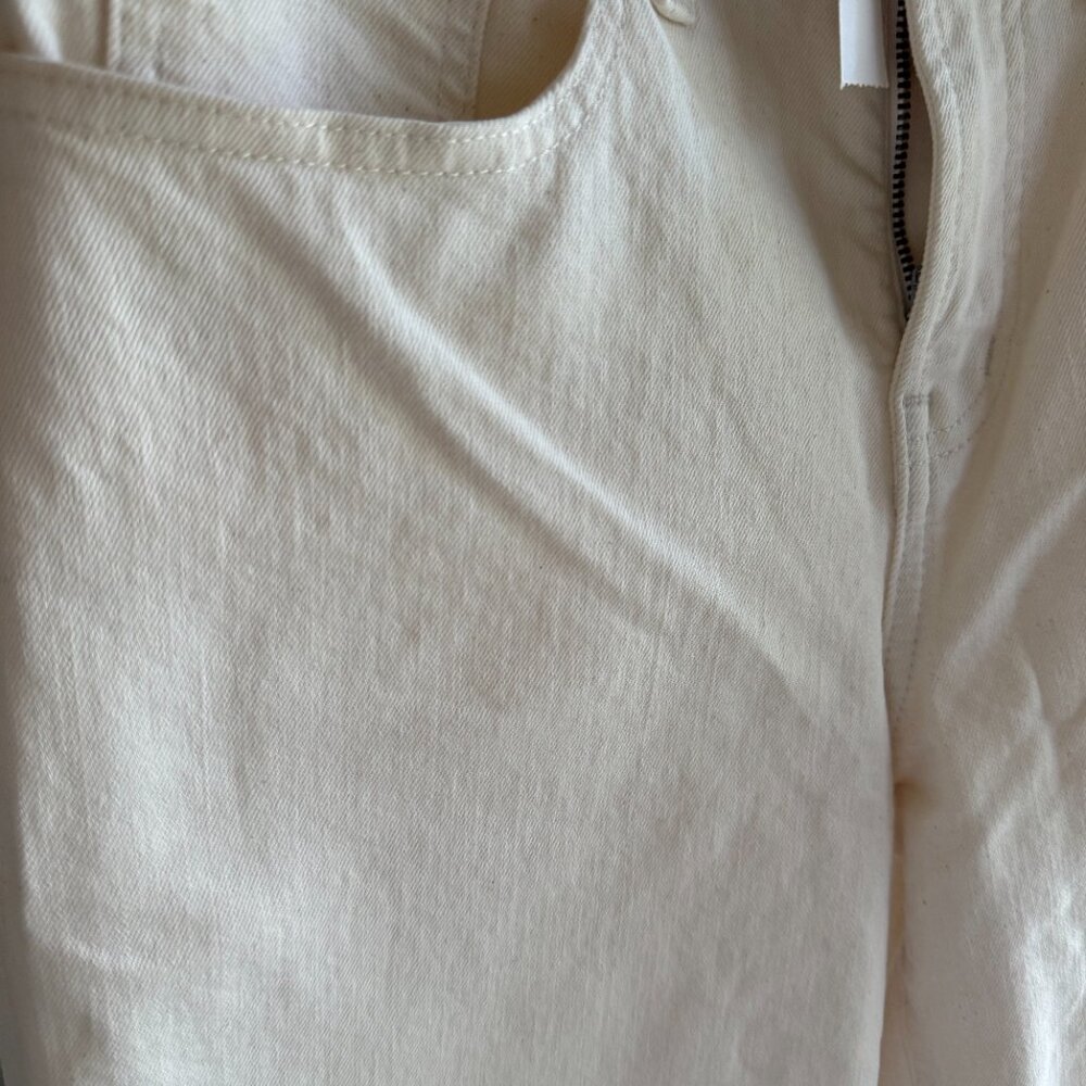 NWT Madewell The Petite Perfect Vintage Wide-Leg Crop Jean in Vintage Canvas - Picture 8 of 8